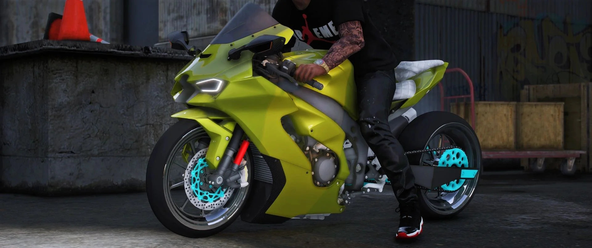 (Unbranded) KAWASAKI RRZZ DRAG | GG