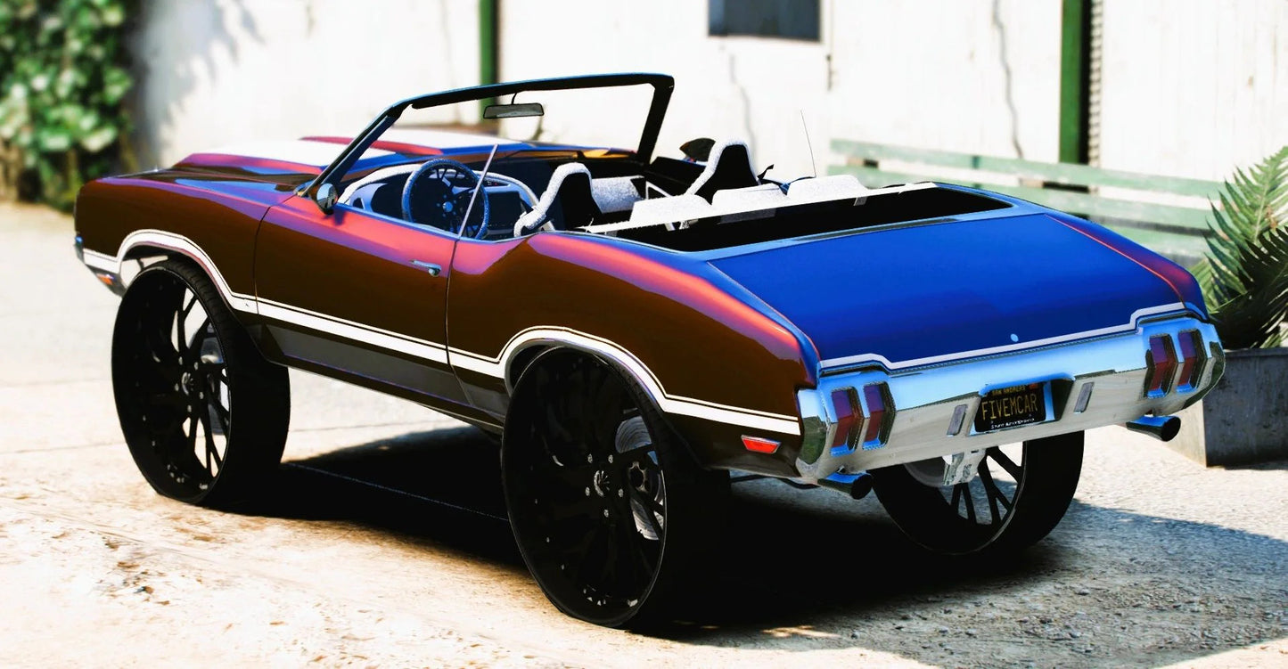 (Unbranded) Oldsmobile Cutlass 1970 on 30s Corvette Swap On Forgiatos | Serge