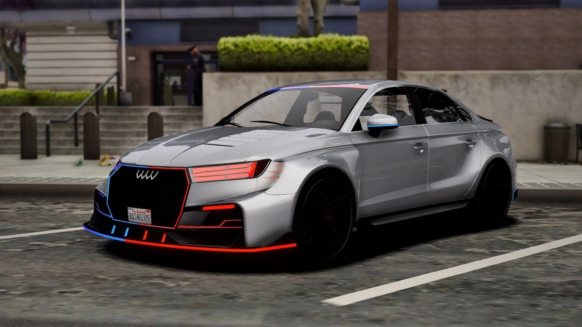 (Lore-Friendly)  Tailgater S Widebody Police Modern Lights | NM