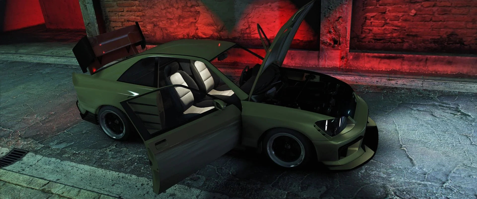 (Lore-Friendly) [ELS] Sultan RS Hycade Unmarked | PolyFex