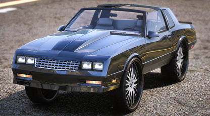 (Unbranded) 1988 Chevrolet Monte Carlo SS On Forgiatos | 4K Customs