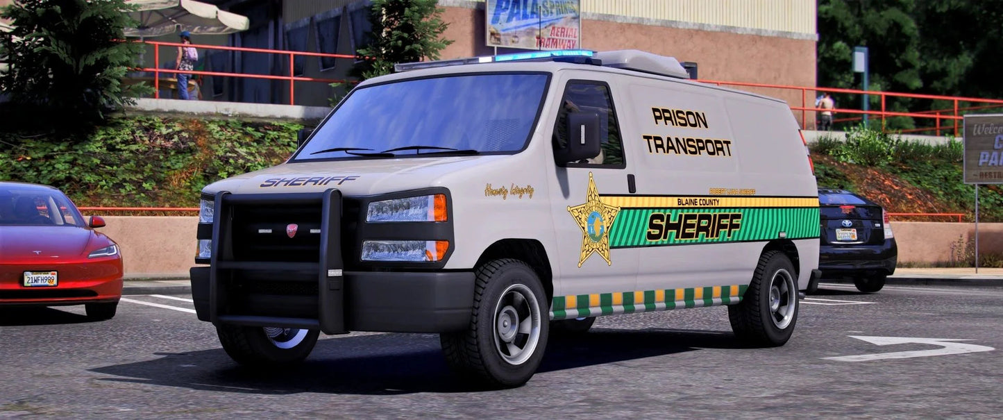 (Lore-Friendly) [Non ELS] 2024 Lore Police Transport Van | TC