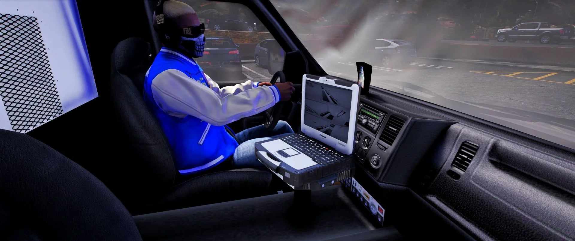 (Lore-Friendly) [Non ELS] 2024 Lore Police Transport Van | TC