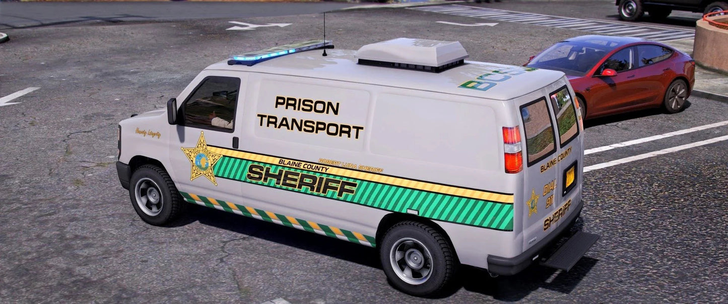 (Lore-Friendly) [Non ELS] 2024 Lore Police Transport Van | TC