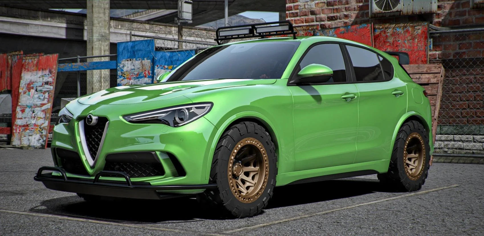 (Unbranded) Alfa Romeo Stelvio 4x4 | Adan