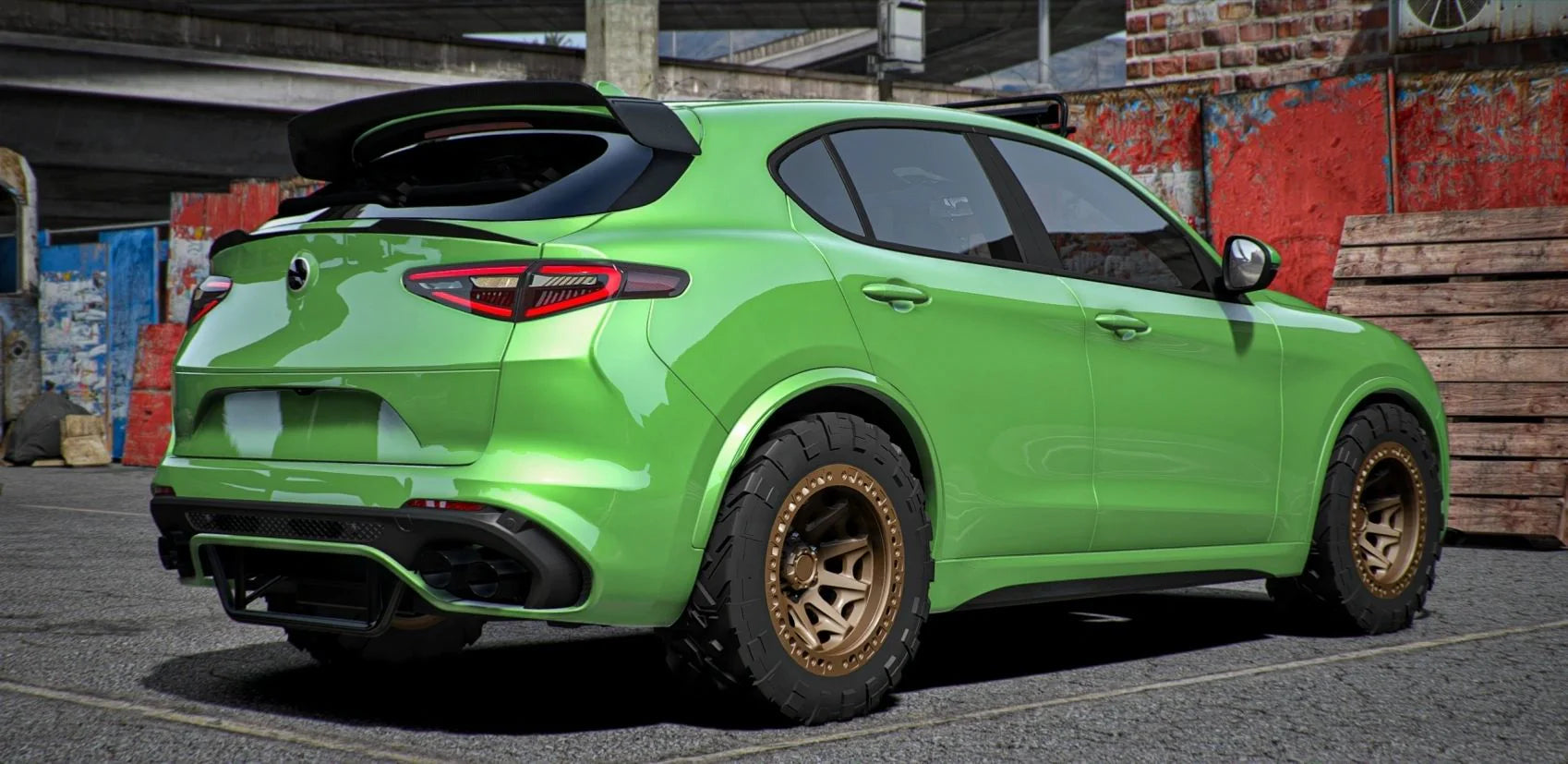 (Unbranded) Alfa Romeo Stelvio 4x4 | Adan