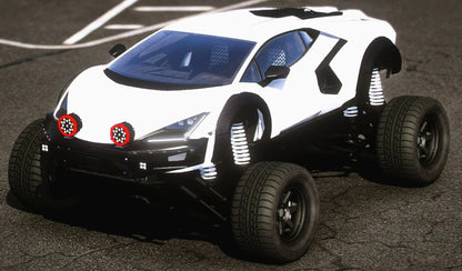 (Unbranded) Lifted 2023 Lamborghini Revuelto Off-Road | VPod