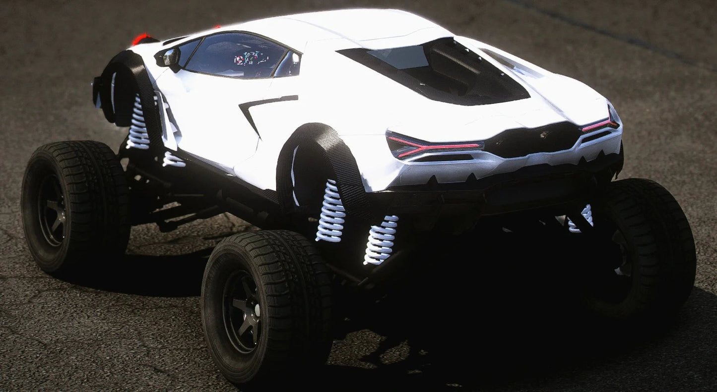 (Unbranded) Lifted 2023 Lamborghini Revuelto Off-Road | VPod