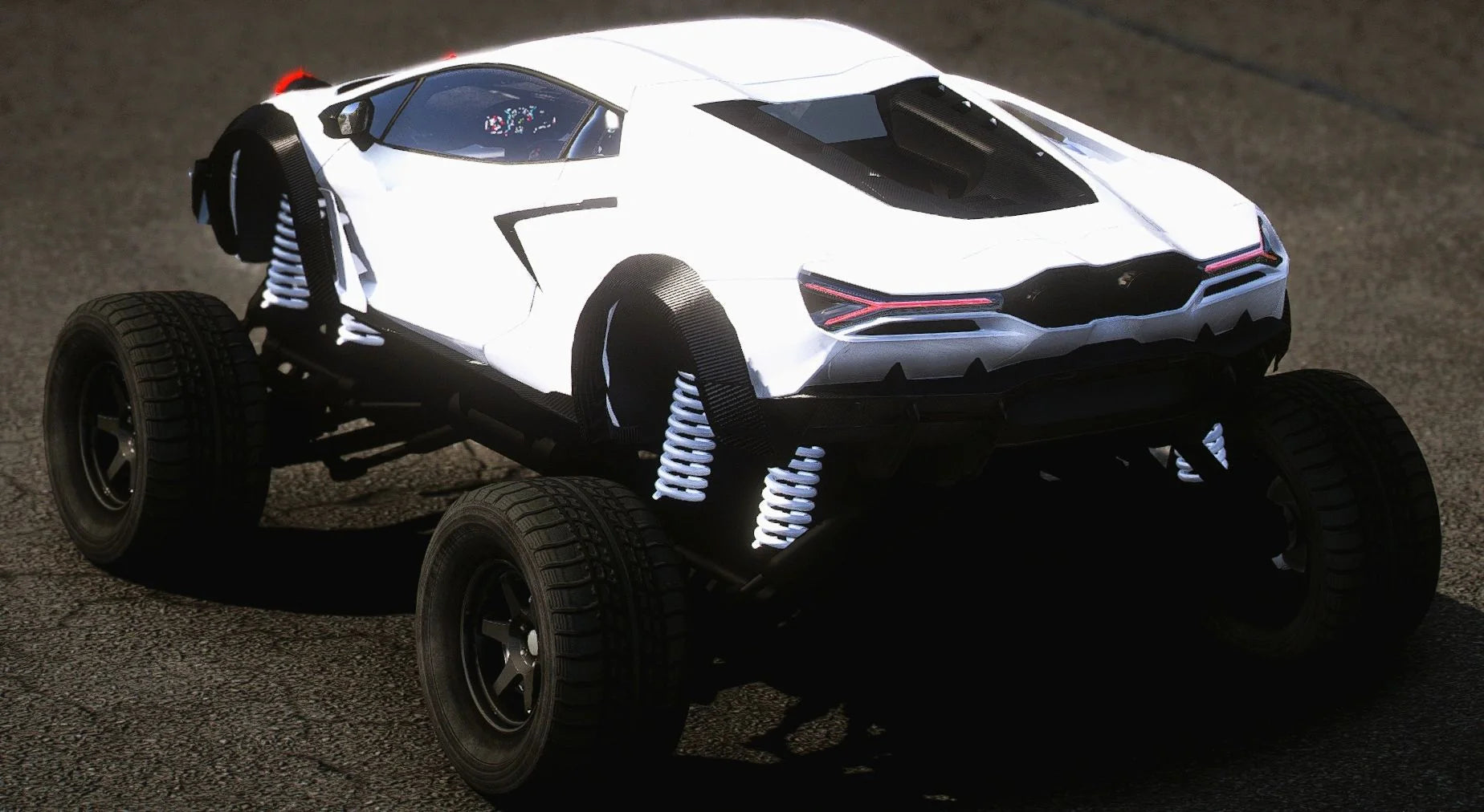 (Unbranded) Lifted 2023 Lamborghini Revuelto Off-Road | VPod