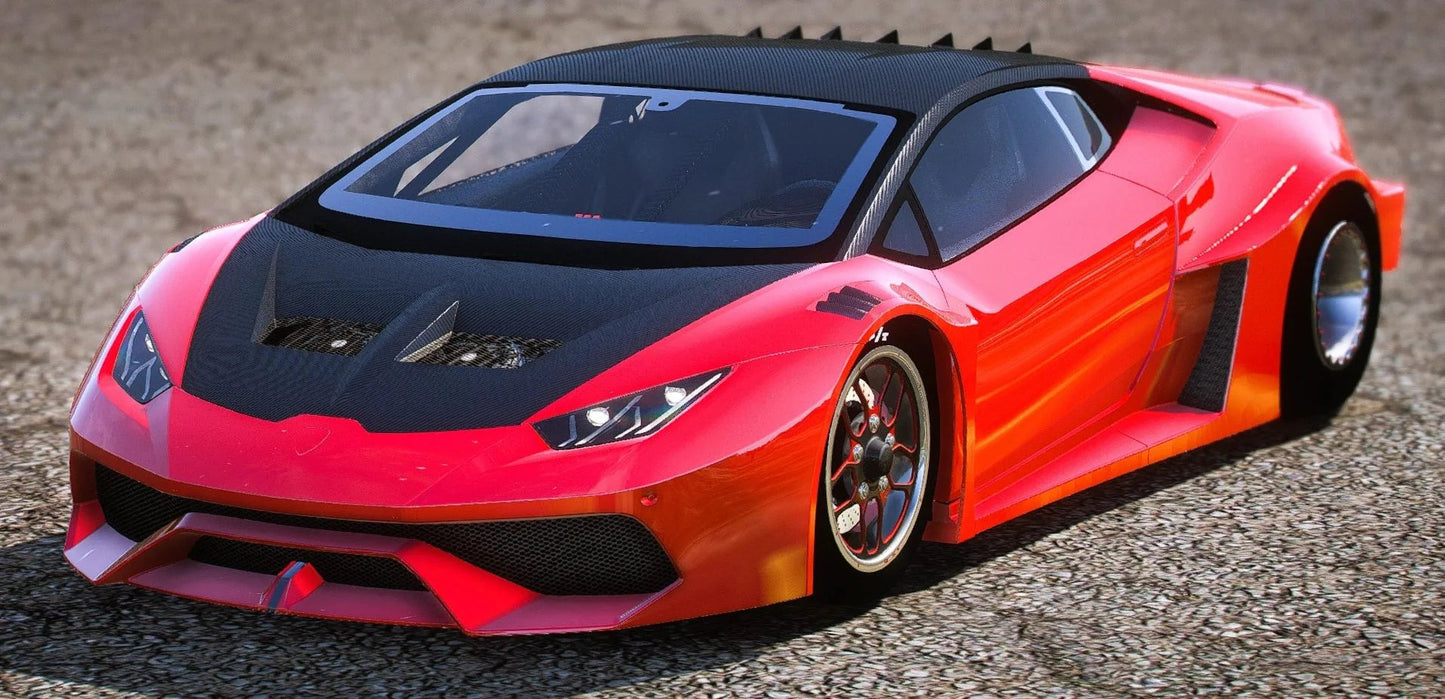 (Unbranded) Lamborghini Huracan Drag Race Custom | FGT Garage