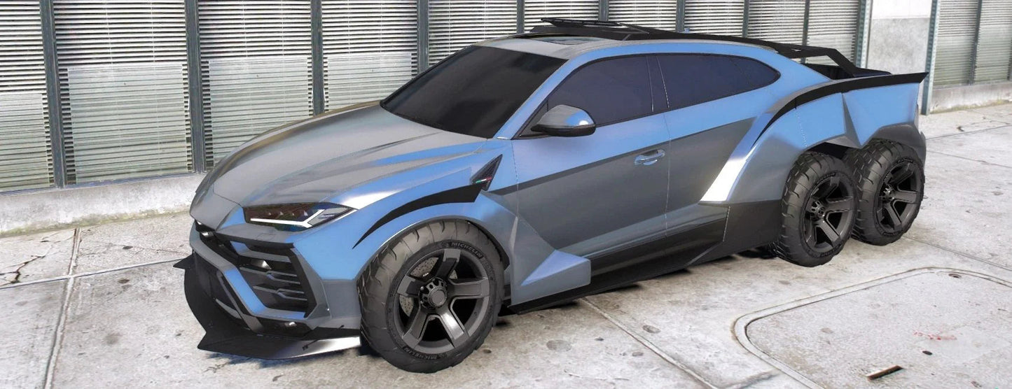 (Unbranded) Lamborghini Urus 6x6 Pickup | Lemon