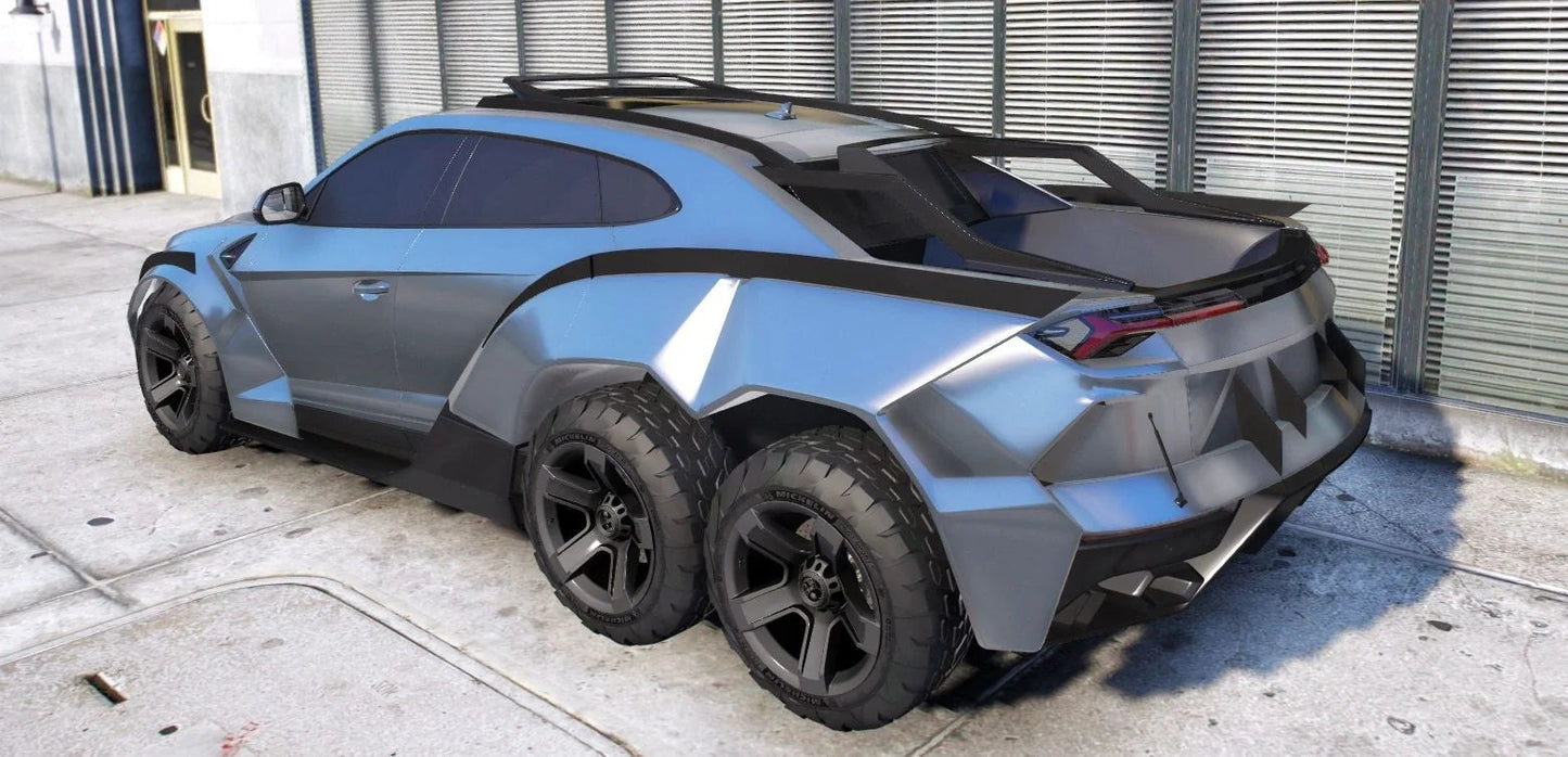 (Unbranded) Lamborghini Urus 6x6 Pickup | Lemon