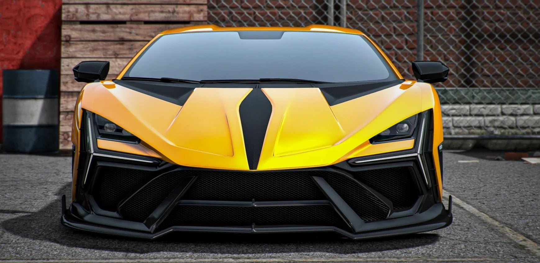 (Unbranded) Lamborghini Revuelto Keyvany | Lemon