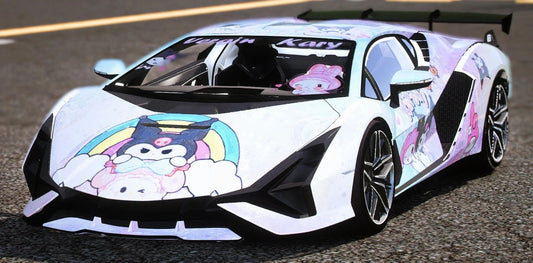 (Unbranded) Lamborghini Sian Kuromi & Melody | Gamer's Cafe