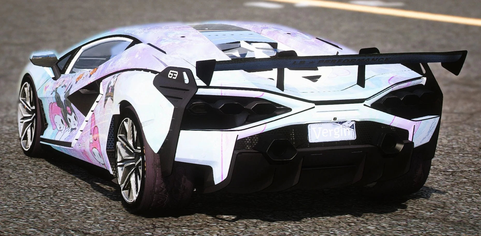 (Unbranded) Lamborghini Sian Kuromi & Melody | Gamer's Cafe