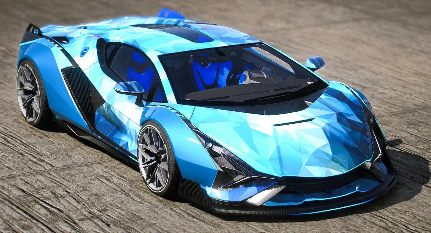 (Unbranded) Lamborghini Sian Widebody ( Animated Lights ) | Zeed