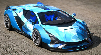 (Unbranded) Lamborghini Sian Widebody ( Animated Lights ) | Zeed