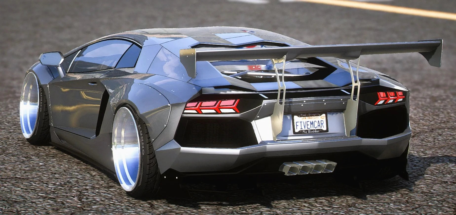 (Unbranded) Lamborghini Aventador LibertyWalk | Mad's Desgins