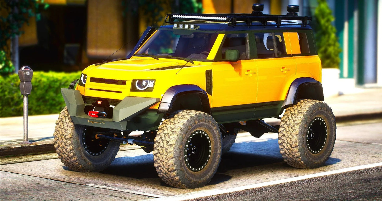 (Unbranded) Landrover Defender 2022 offroad | Fusion