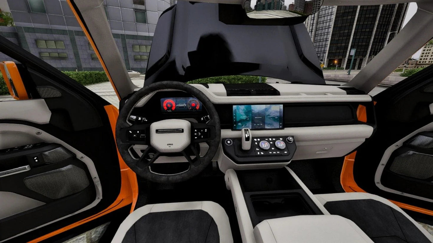 (Unbranded) Land Rover Defender 110 Venuum | Lemon