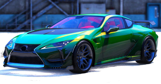(Unbranded) Lexus LC500 WALD Mafia Edition (AK, Bags Money Ice Watch & More) | Nestle