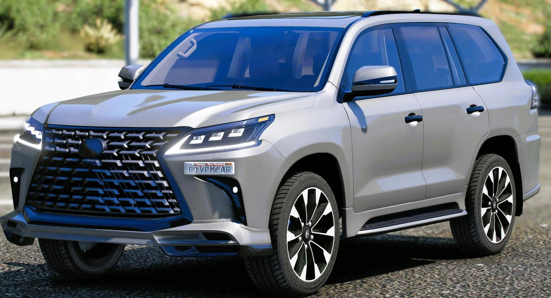 (Unbranded) Lexus LX 570 2021 | Merm Customs