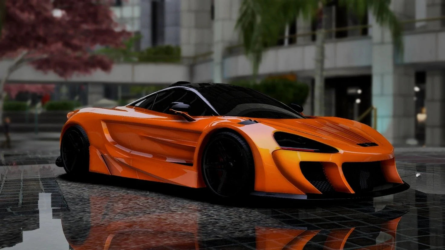 (Unbranded) McLaren 765LT Abflug Twin Turbo [3 Liveries] | Lemon