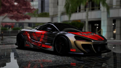 (Unbranded) McLaren 765LT Abflug Twin Turbo [3 Liveries] | Lemon