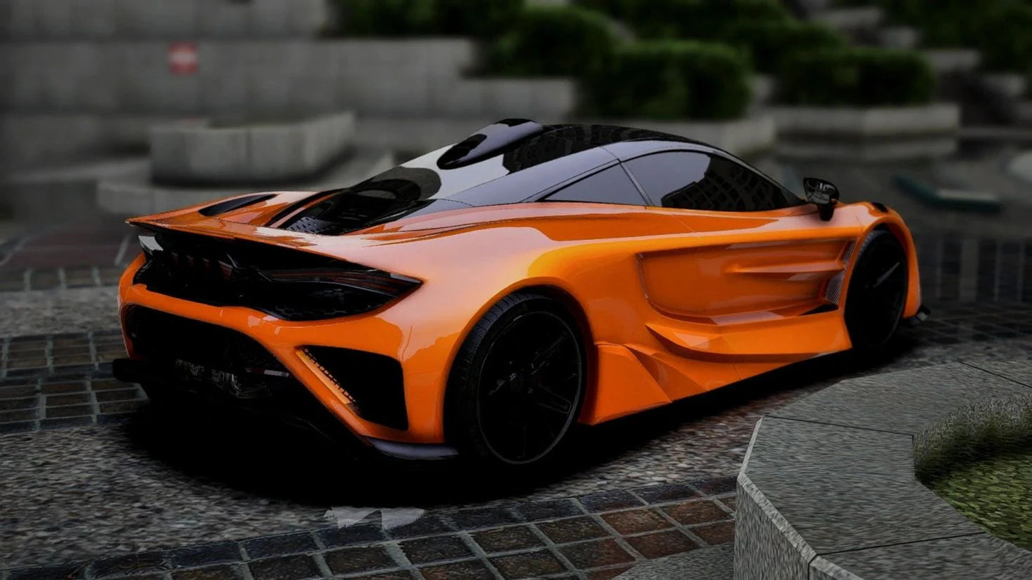 (Unbranded) McLaren 765LT Abflug Twin Turbo [3 Liveries] | Lemon