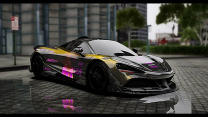 (Unbranded) Mclaren 765LT Keyvany | Exil Customs