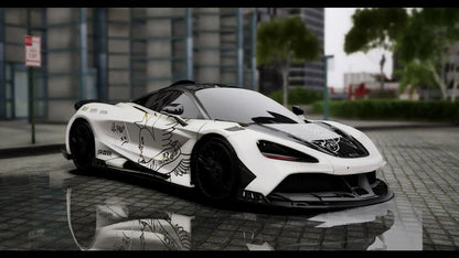 (Unbranded) Mclaren 765LT Keyvany | Exil Customs