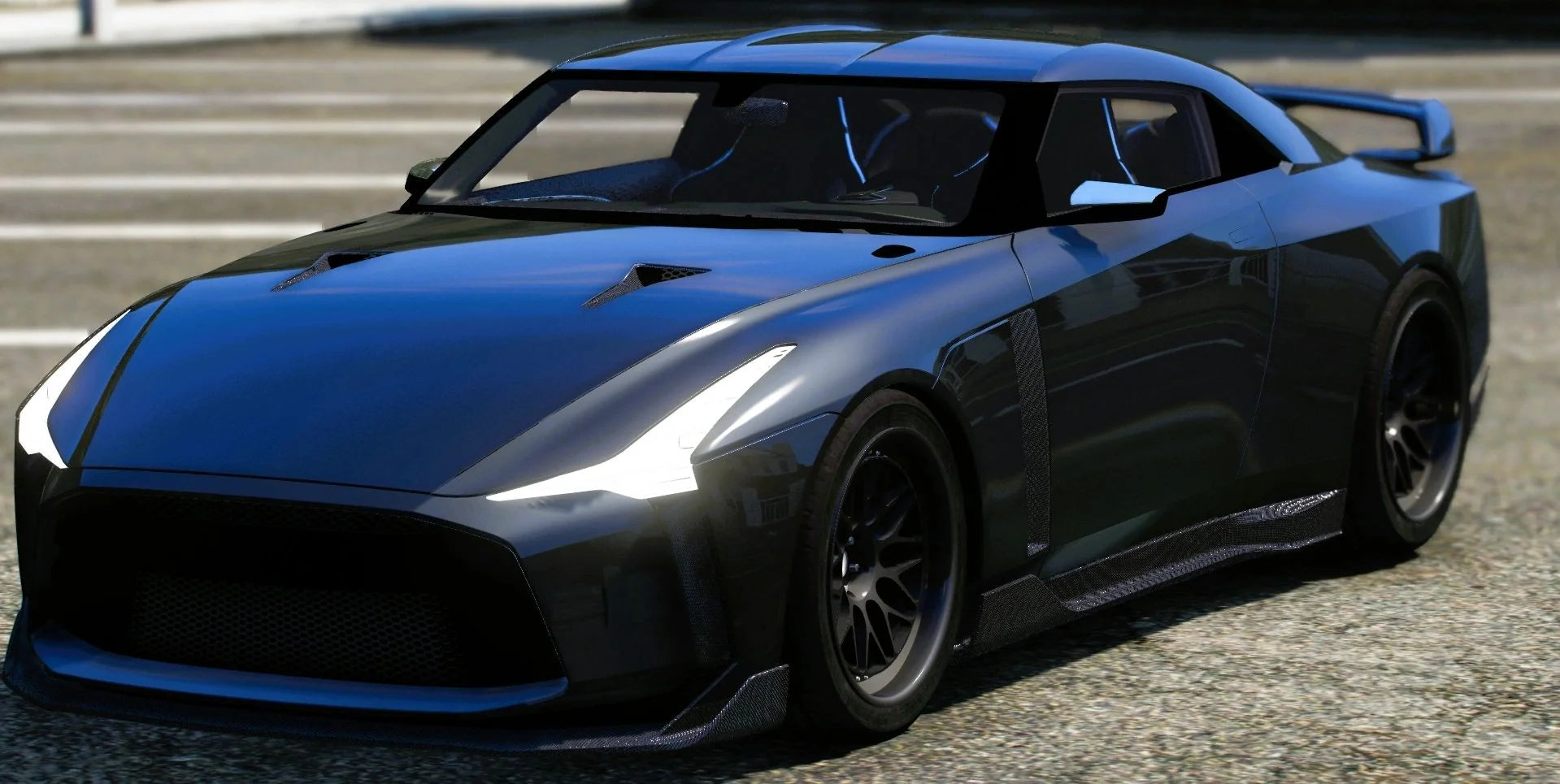 (Unbranded) MANSAUG Nissan GTR50 Among Us [Dinamic Lights] | Kick Store