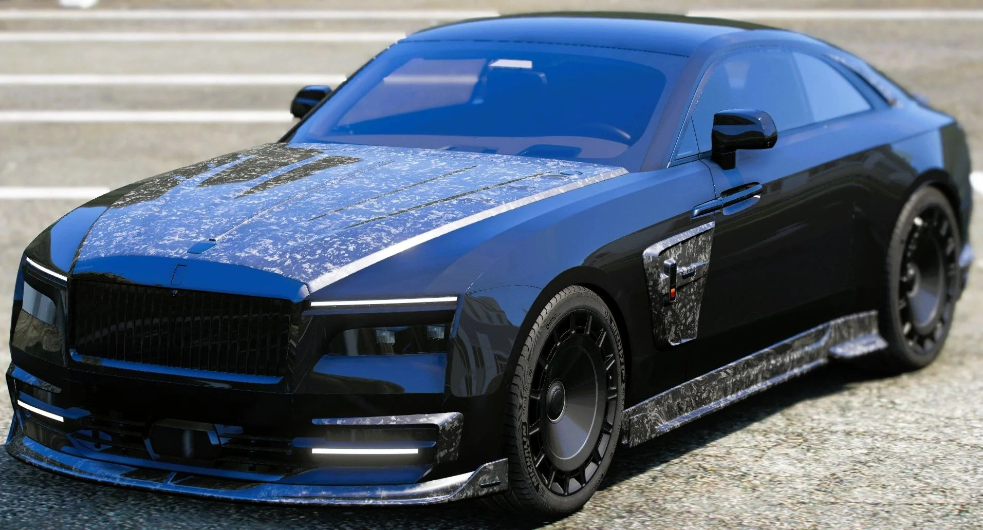(Unbranded) Mansory Rolls Royce Spectre 2024 | Dazu