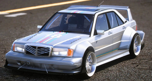 (Unbranded) Mercedes 190E Widebody Custom | DR Customs