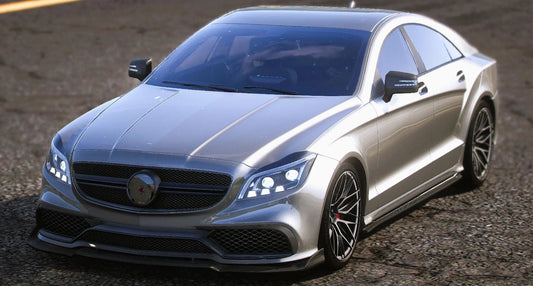(Unbranded) Mercedes Benz CLS63 AMG Mafia (Ice Watch, AK,Money & Drugs) | IY