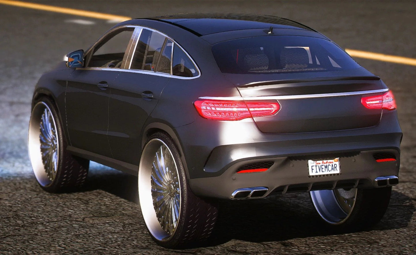 (Unbranded) Mercedes Benz GLE On 34's Forgiato Autonomo-L Wheels | SDG Customs