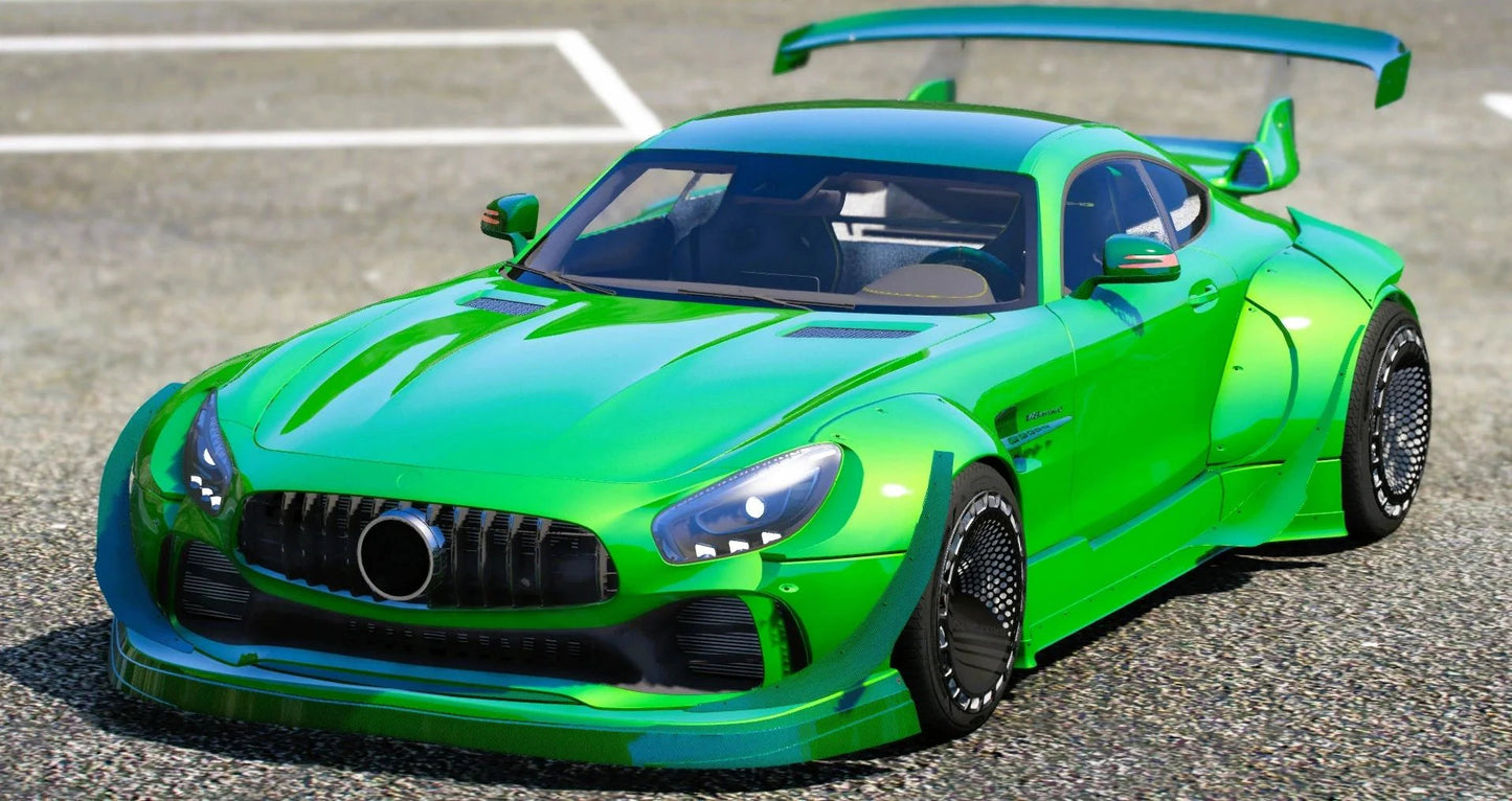 (Unbranded) Mercedes Benz GT RWB Concept Kit | Monarch