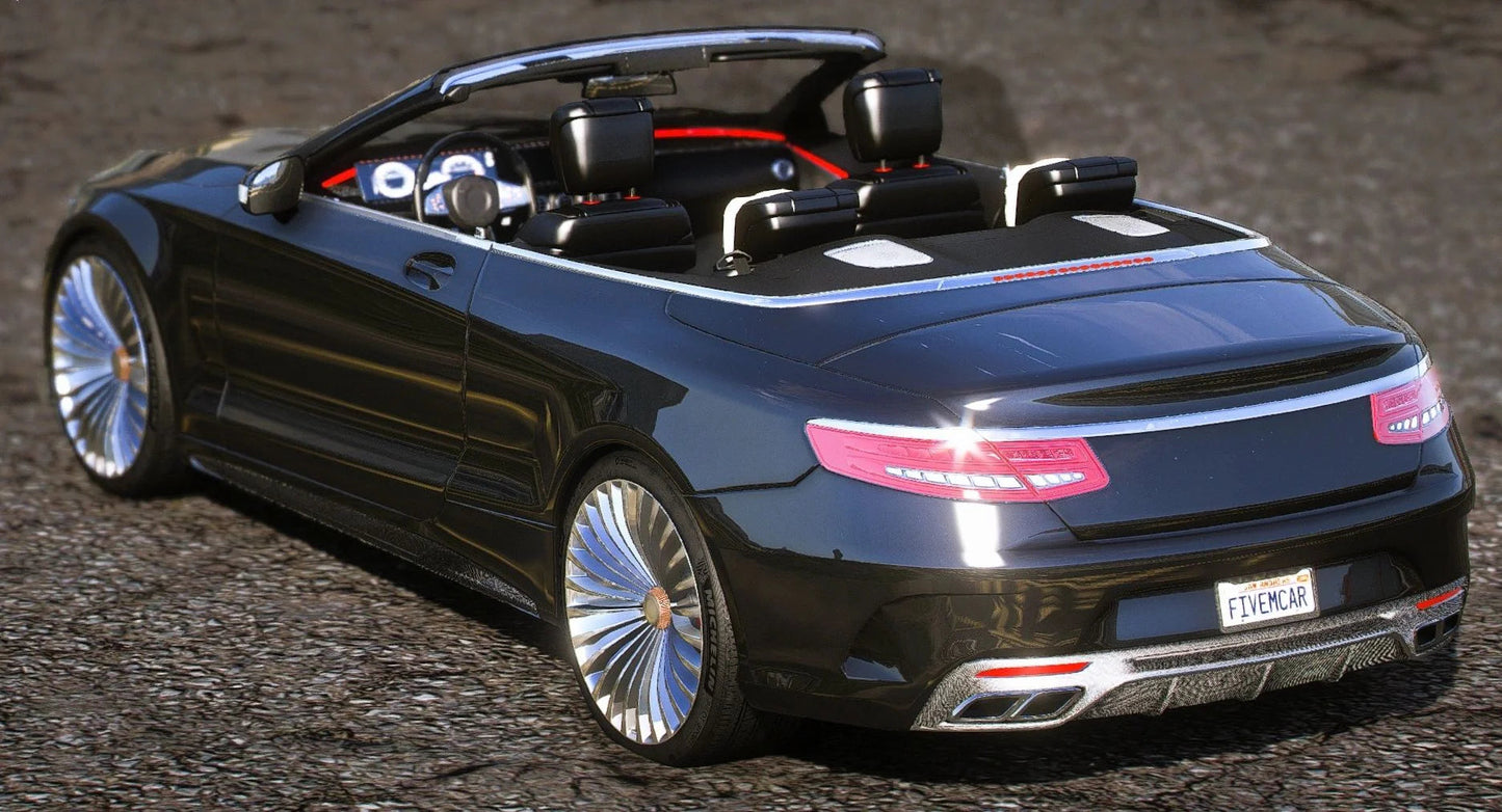 (Unbranded) Mercedes Benz Maybach S650 Cabriolet Brabus | D-ICY Customs