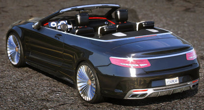 (Unbranded) Mercedes Benz Maybach S650 Cabriolet Brabus | D-ICY Customs