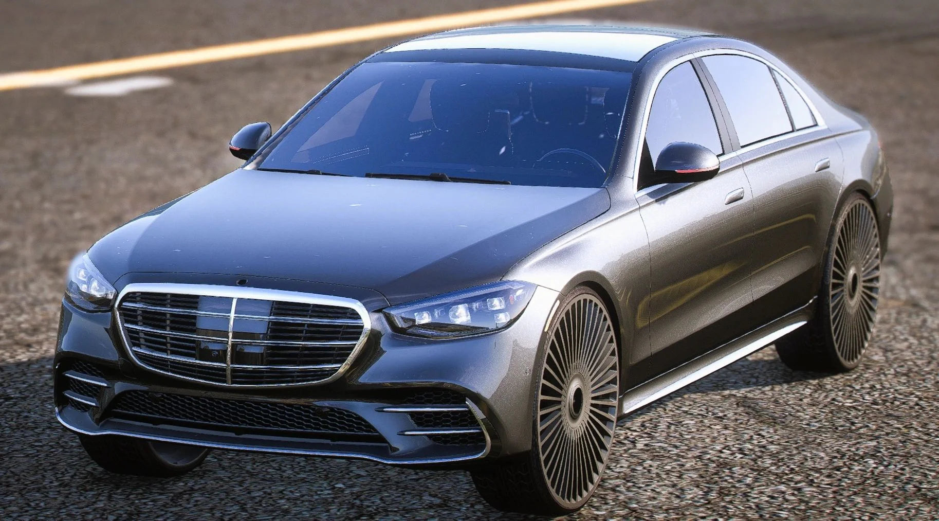 (Unbranded) Mercedes-Benz S500 4Matic Sedan On Forgiatos | PNUT Customs