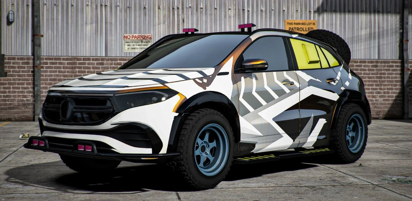 (Unbranded) Mercedes EQA 4x4 (6 Liveries) | Godric