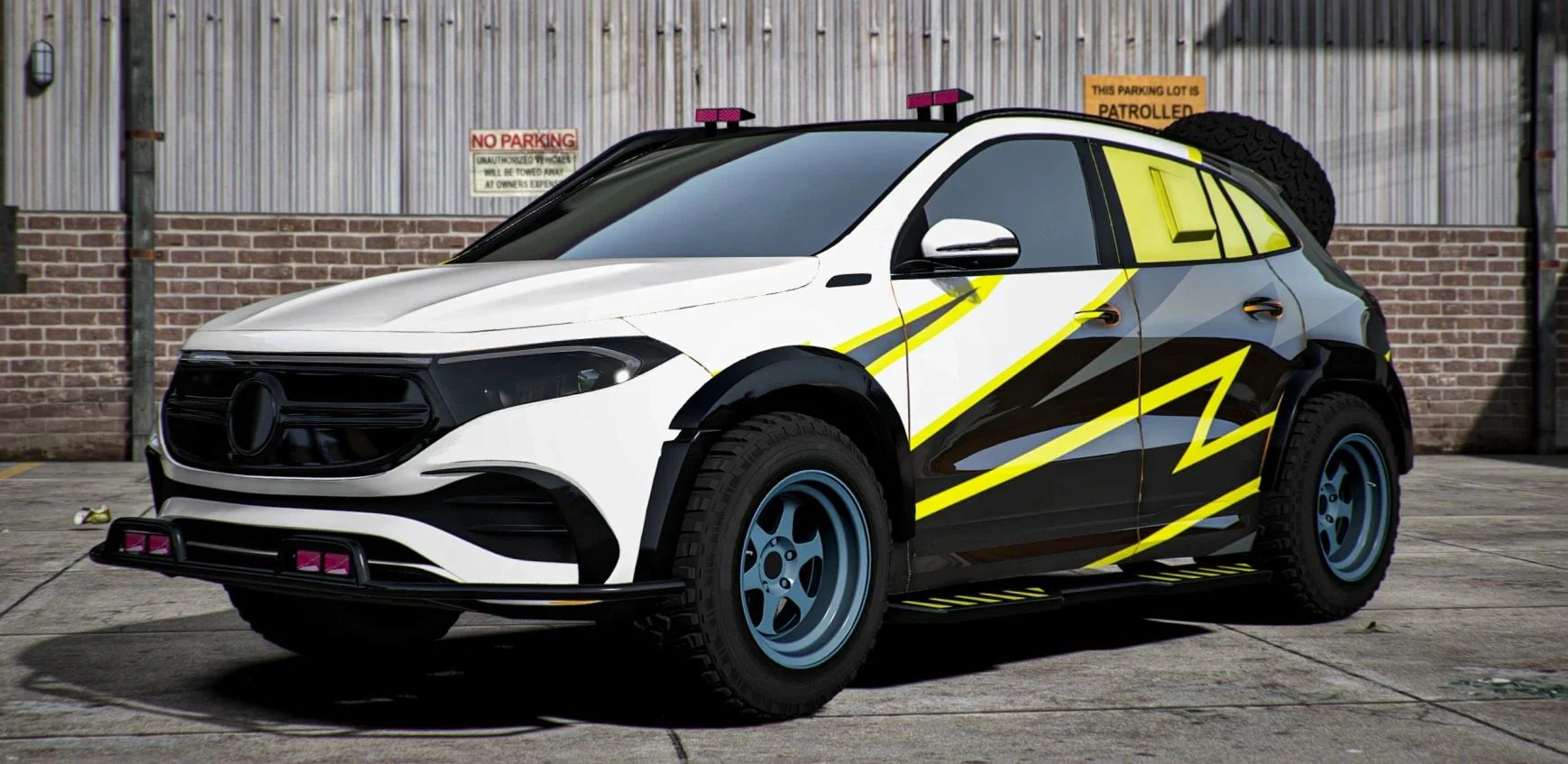 (Unbranded) Mercedes EQA 4x4 (6 Liveries) | Godric
