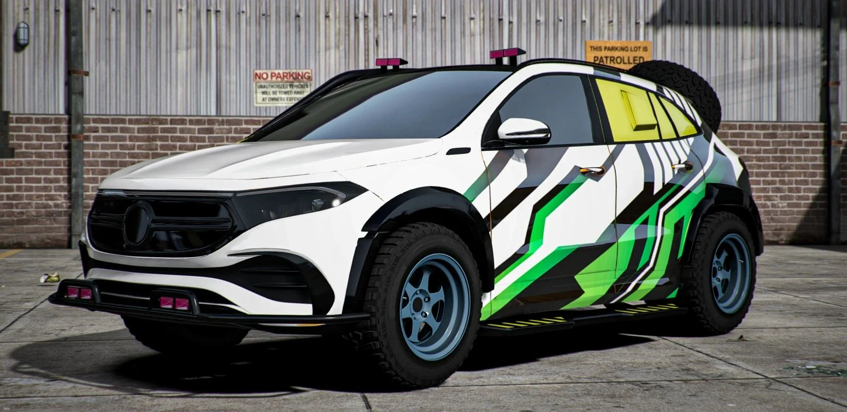 (Unbranded) Mercedes EQA 4x4 (6 Liveries) | Godric