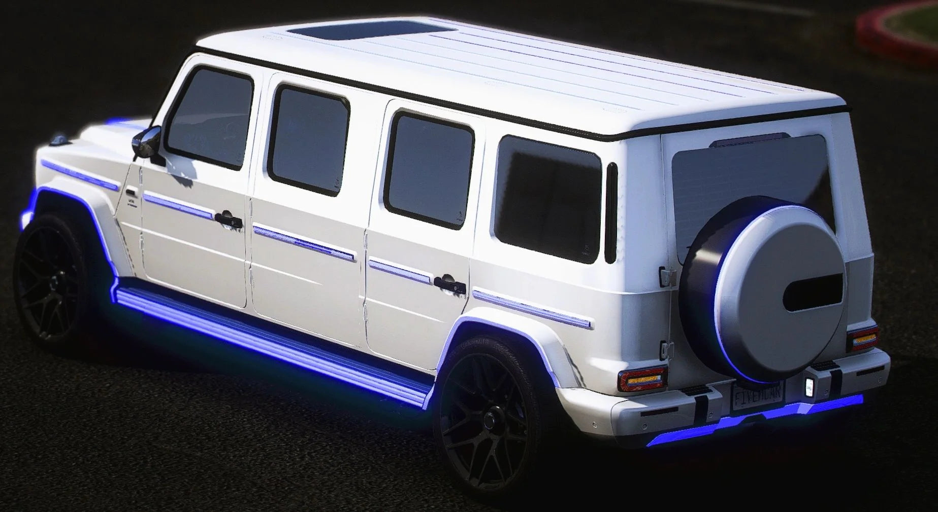 (Unbranded) Mercedes G-Wagon Limousine 10 Seater Animated Lights I IRASHI
