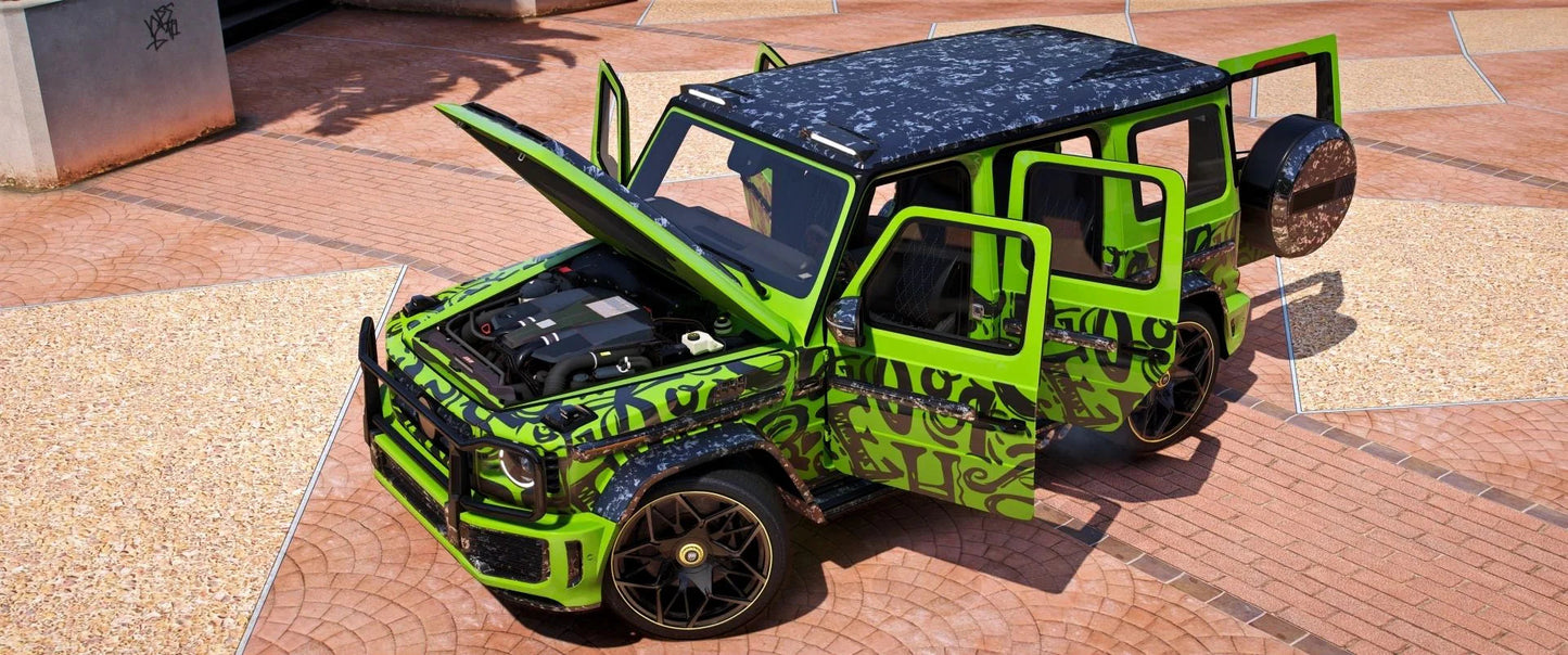 (Unbranded) Mercedes G63 [260+ Tunings Part + 10 Liveries] | Majestic