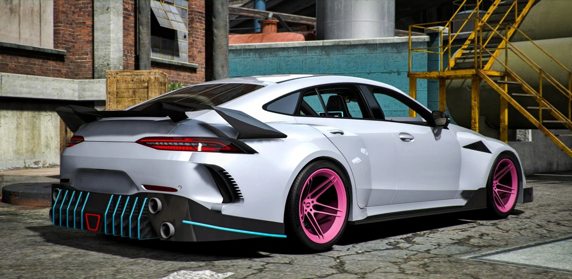 (Unbranded) Mercedes GT63S AMG Custom Widebody | Lelo Customs