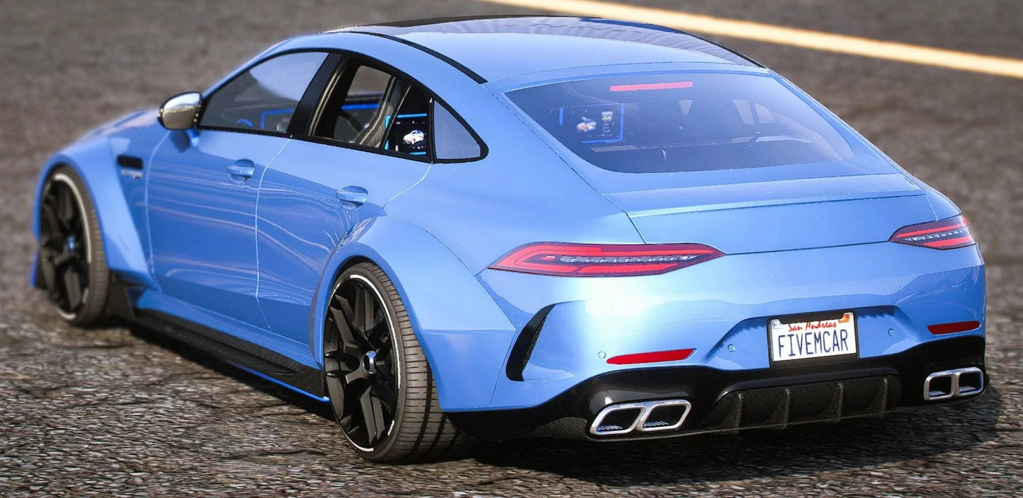 (Unbranded) Mercedes GT63 Beast Edition 6 Seater Slider | A1 Customs