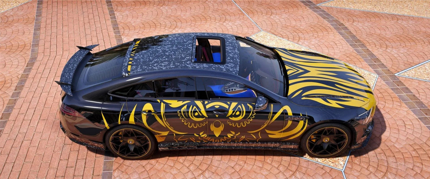 (Unbranded) Mercedes GT63S [Animation Roof] [210+ Tunings Part + 10 Liveries] | Majestic