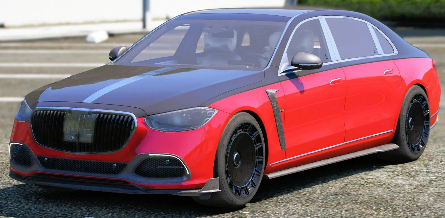 (Unbranded) Mercedes S580 Maybach Mansory LV Interior 6 Seater Slider (Armored ) | D. ICY Customs