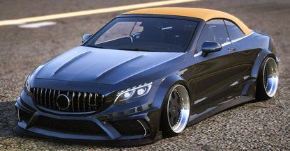(Unbranded) Mercedes S63 Cabrio Custom [Animated Roof] | Macs Custom
